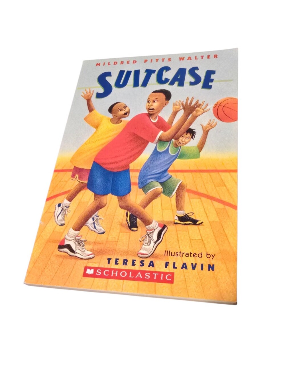 Suitcase by Mildred Pitts Walter Paperback Chapter Book Scholastic Kids Sports